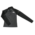 The North Face felpa mezza zip da uomo in pile Lab Lite NF0A7ZA5MN8 asfalto-nero