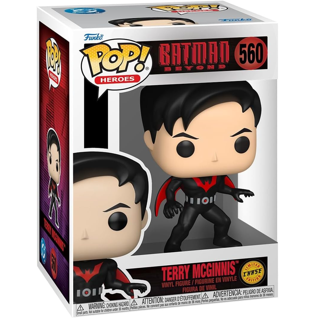 Funko Pop ! Heroes Batman Beyond - (560) Terry McGinnis (Chase Limited) 9cm