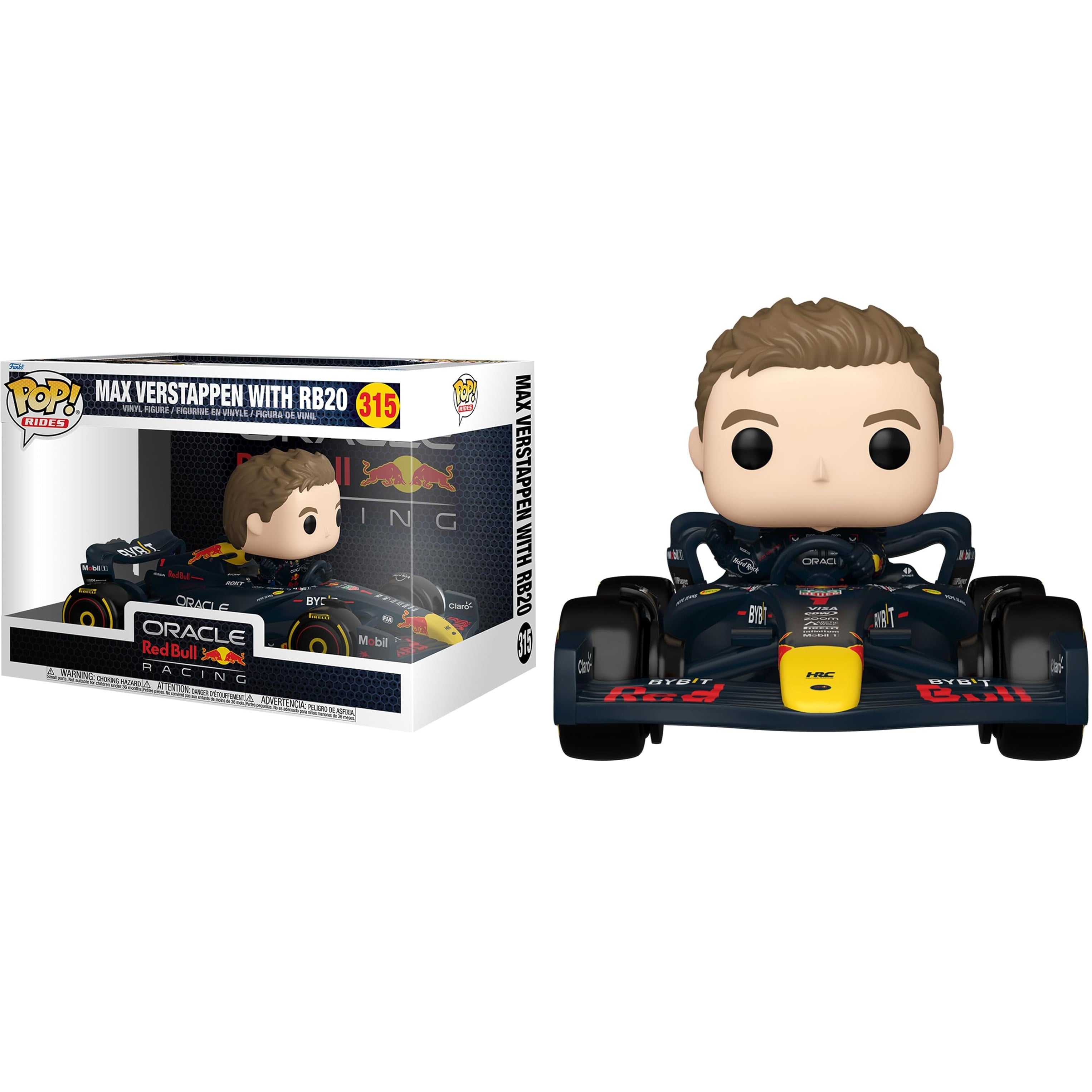 Funko Pop! Rides Oracle RedBull Racing (315) Max Verstappen With RB20