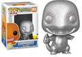 Funko Pop Pokemon 455 - Charmander Silver Metallic Vinyl Action Figure Statuetta