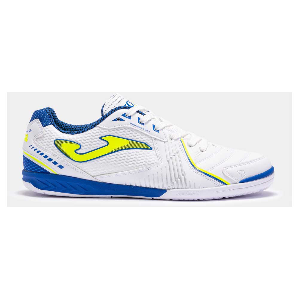 Joma Dribling 2302 Scarpe Calcetto Sala Indoor Bianco Blu