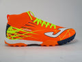 Joma scarpa da calcetto con calzino da ragazzo Champion 808 CCHJW.808.TF arancione