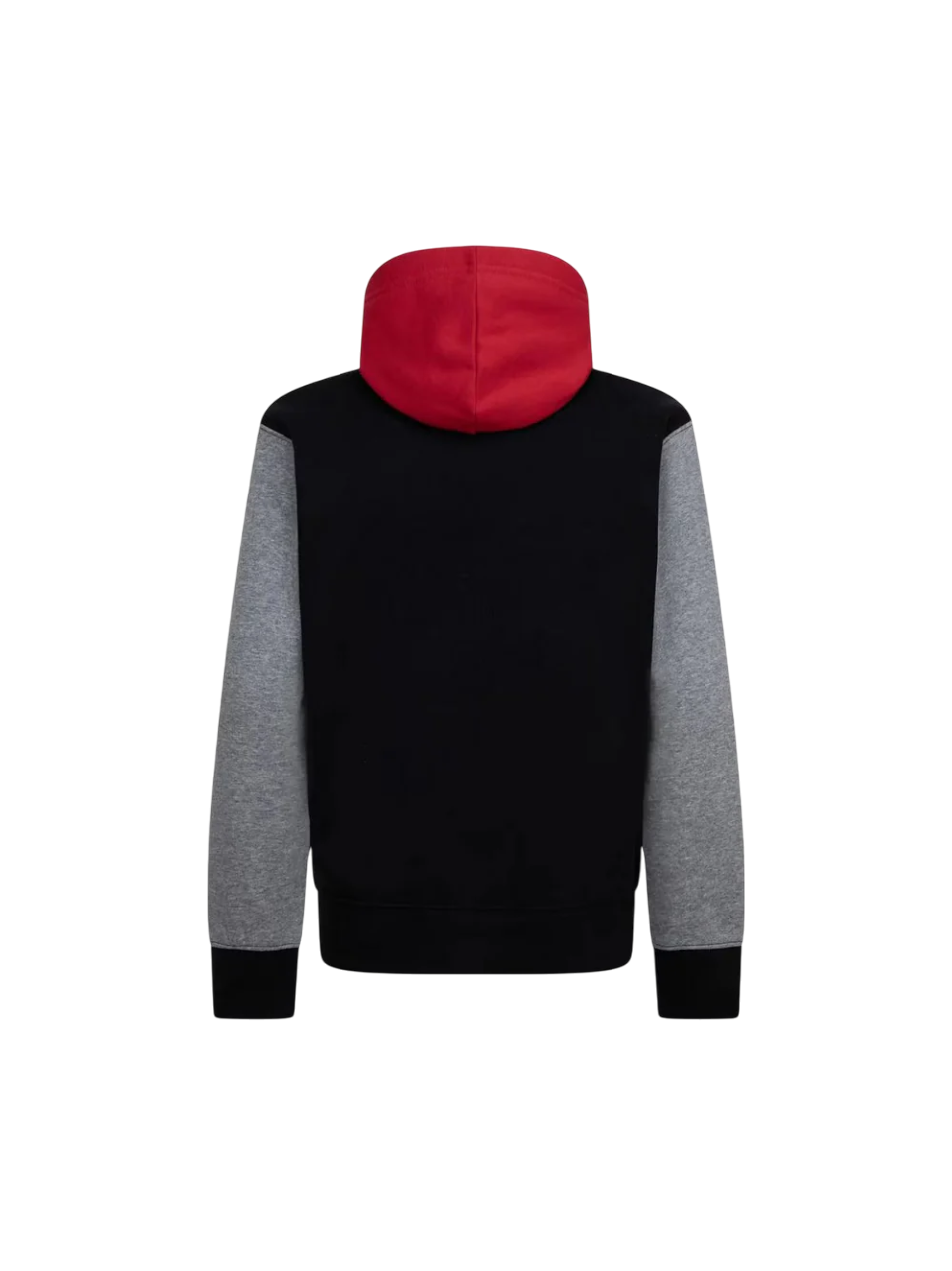 Jordan felpa con cappuccio da ragazzi 95D392-KR5 rosso-nero