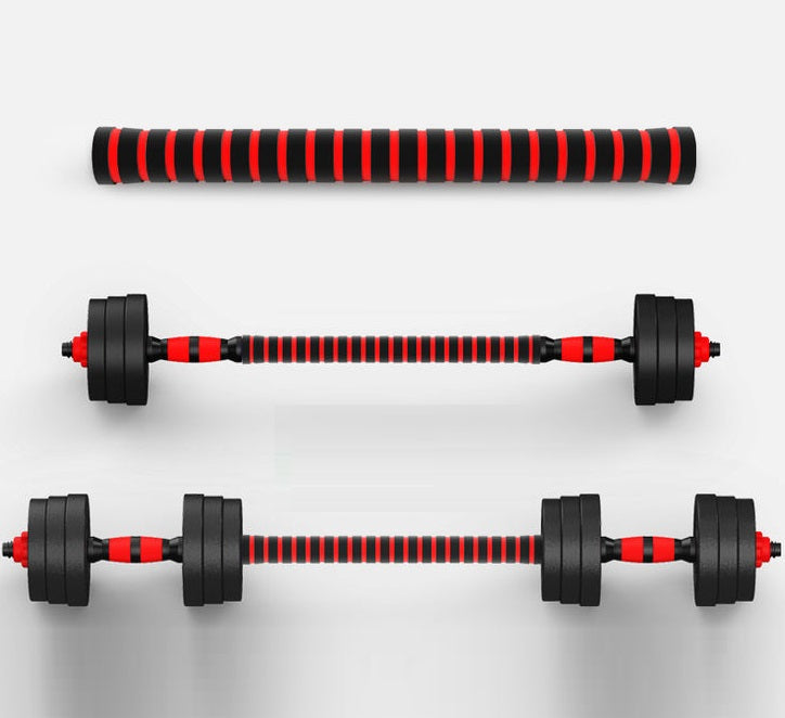 Kit Manubri Bilanciere Dumbbell Set Pesi Regolabili Componibili Da Palestra 10Kg