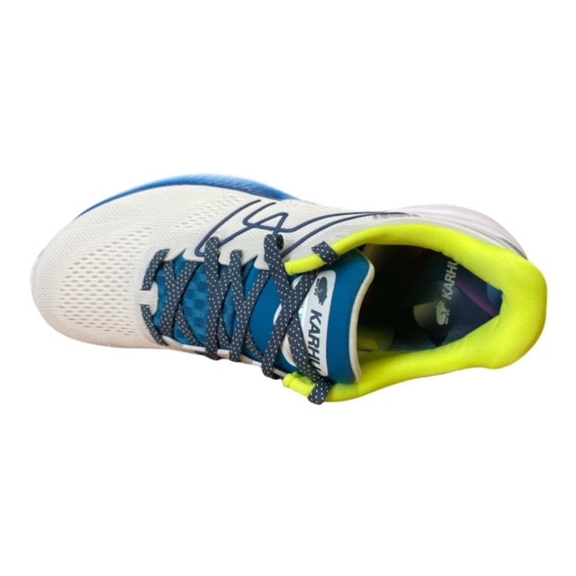 Karhu Fusion Ortix F100325 Scarpe Running Uomo Racing Wide Fit Blu Giallo