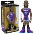 Funko Pop Gold ! Series Two Nba Lakers - Lebron James - Premium Vinyl Figure