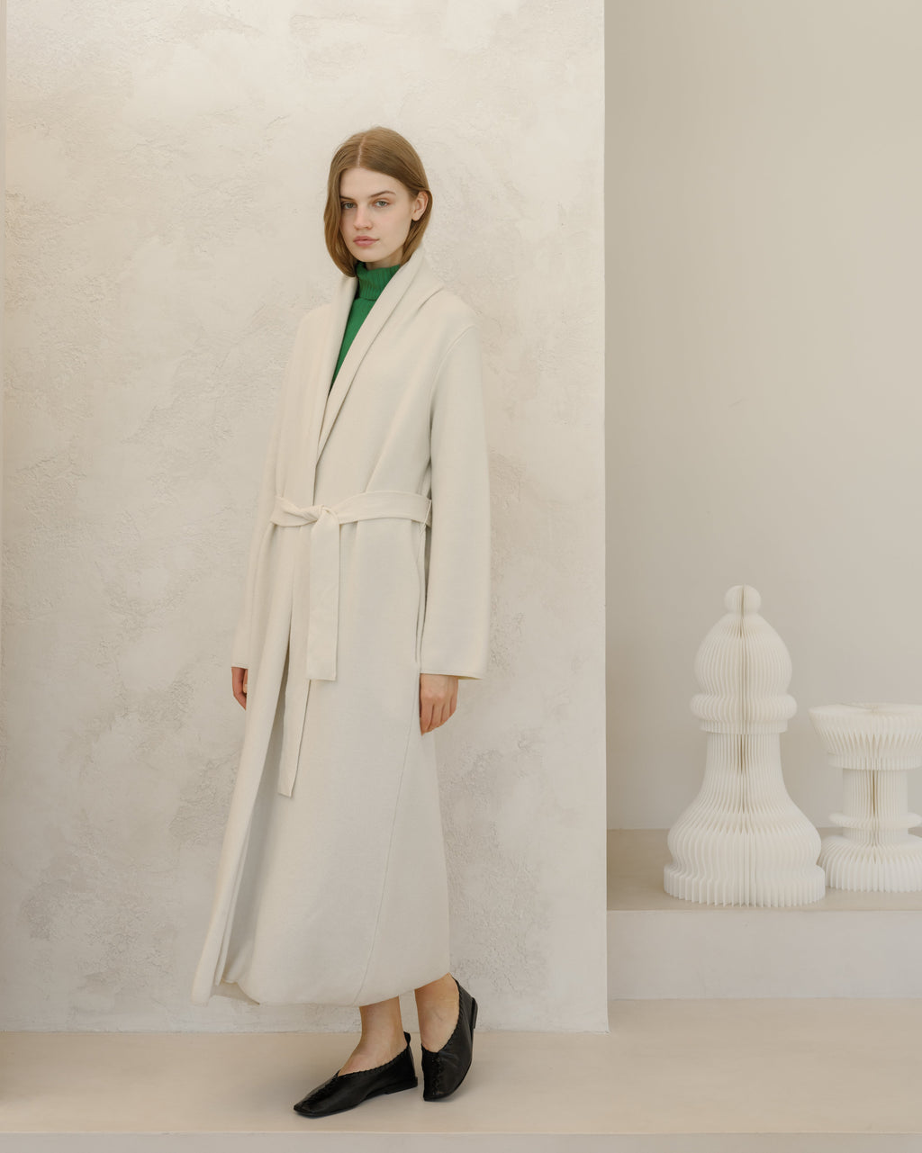 Cashmere Mix Coat