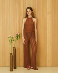 Fine Cotton Crochet Zig Zag Pants