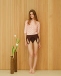 Fine Cotton T-shirt with Floral Pattern