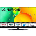Lg Nanocell 50" Smart Tv Uhd 4K Hdr 50Nano766Qa Wi-Fi Web Os Wi-Fi Google Alexa
