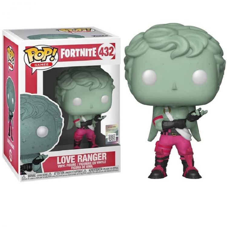 Funko Pop ! Games Fortnite Love Ranger (432) Vinyl Figure Statua Da Collezione