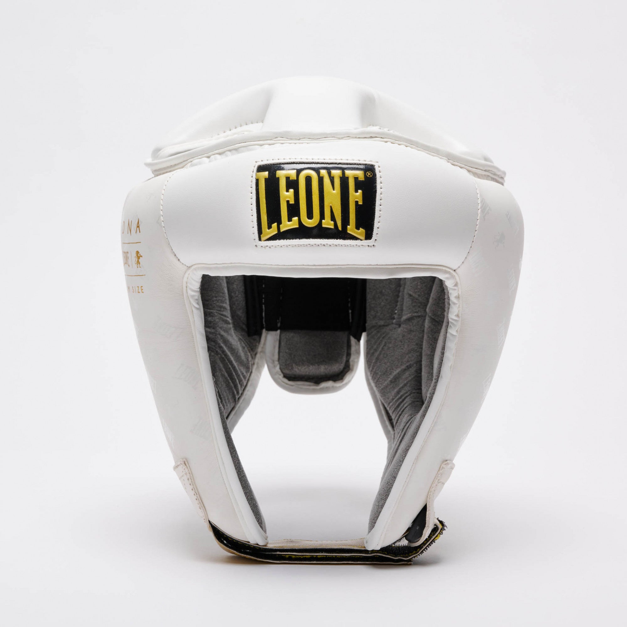 Leone Casco Boxe DNA CS444 Bianco: Protezione Anti-Shock e Stile Elegante