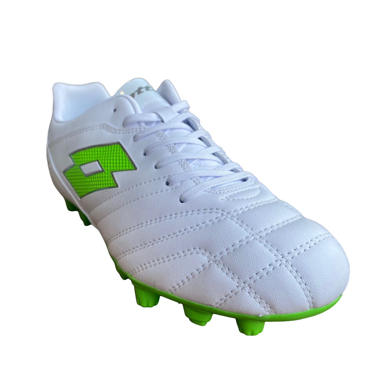 Lotto Stadio 705 FG Scarpe Calcio Uomo Bianco