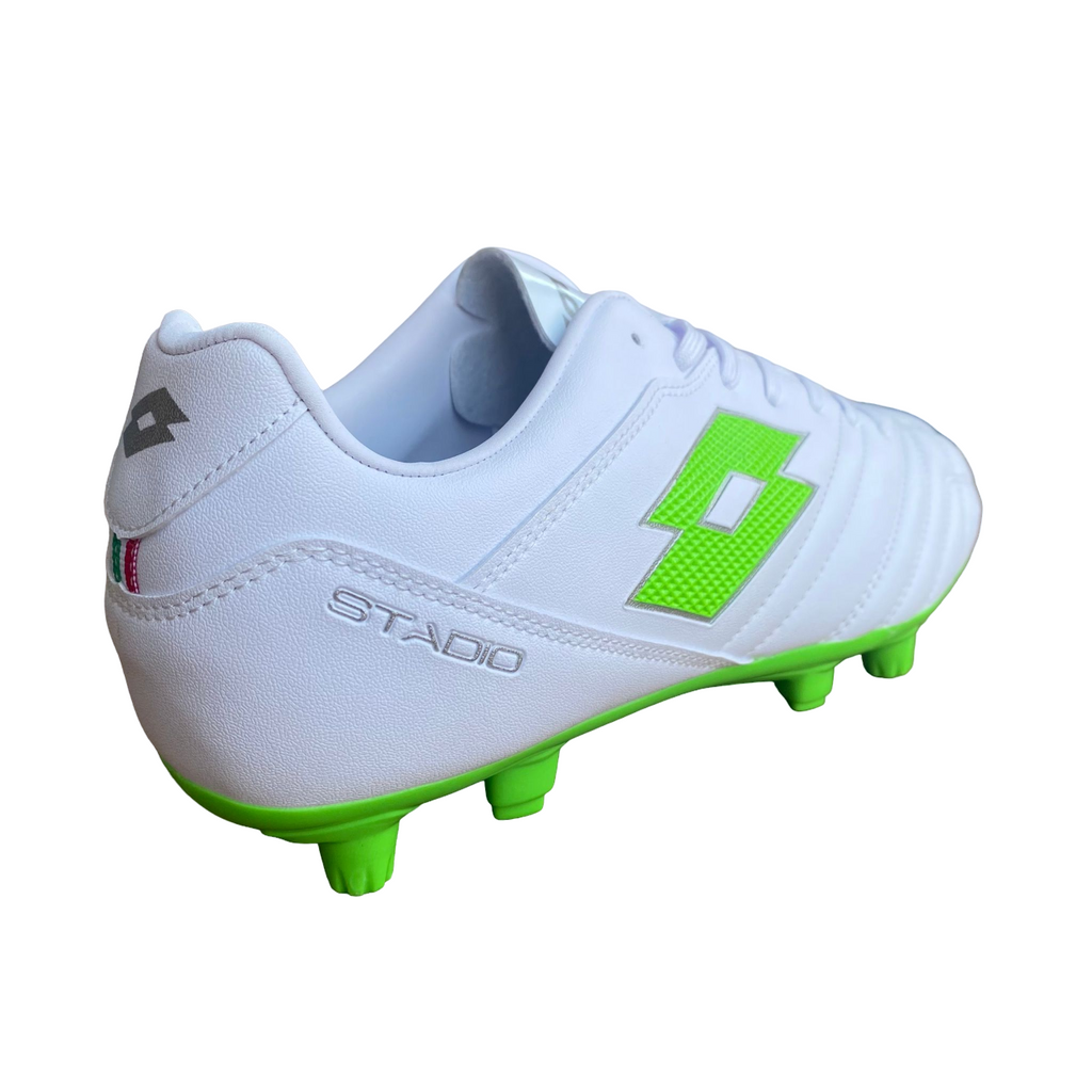 Lotto Stadio 705 FG Scarpe Calcio Uomo Bianco