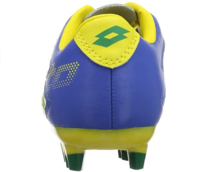 Lotto Zhero Gravity Scarpe Calcio Junior Verde Giallo Blu