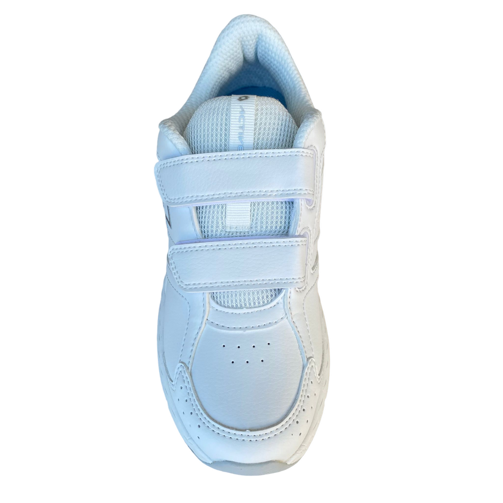 Lotto scarpa da ginnastica da donna con velcro Speedride 609 XIV S219784 1VQ bianco-argento