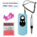 Fresa Ricostruzione Unghie Professionale 35000 Giri Portatile Nail Art M6 Mini