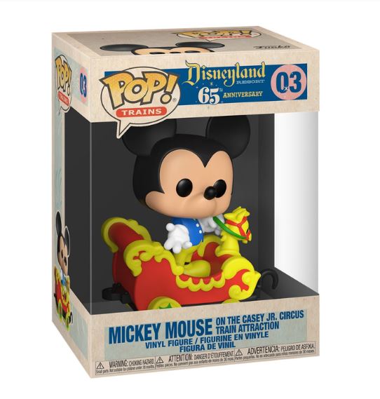 Funko Pop Disneyland 65Th - Mickey Mouse On Casey Jr Circus Train Attraction 03