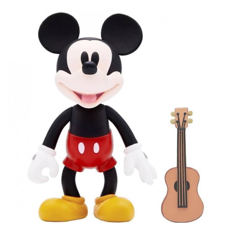 Super7 Disney Mickey & Friends "Topolino" Alle Hawaii Action Reaction Figure 9Cm