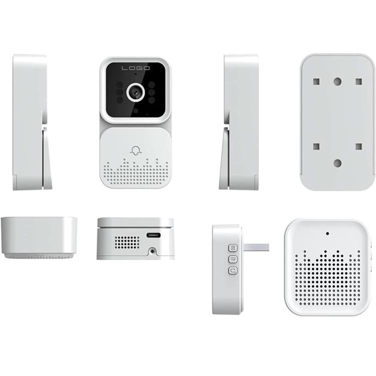 Videocitofono Wifi Campanello Videoaudio Senza Fili Citofono Telecamera Suoneria