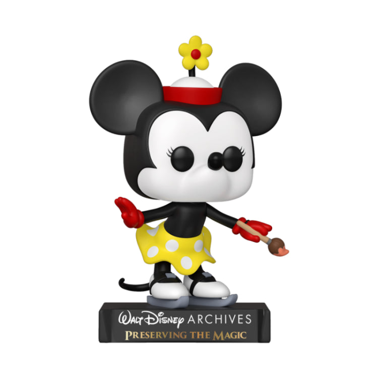 Funko Pop Walt Disney Archives - Minnie On Ice (1109) Vinyl Figure Da Collezione