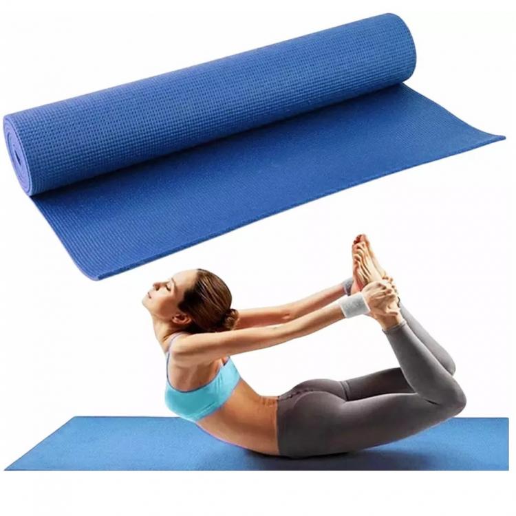 Tappetino Yoga Tappeto Aerobica Fitness Ginnastica Palestra Pilates 0.3Cm Fucsia