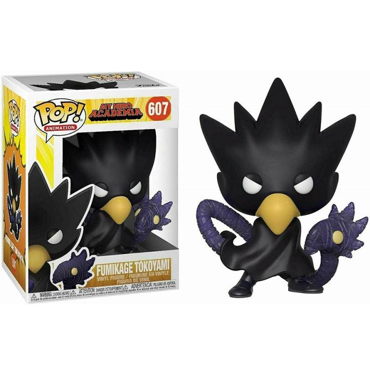 Funko Pop ! Tees My Hero Academia Dark Tokoyami Vinyl Figure + T-Shirt Tgl M