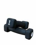 Manubri Neoprene Pure 2Improve 2x1kg P2I201390 - Set Nero