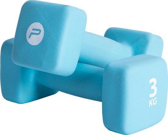 Pure 2Improve Manubri Neoprene 2x3kg P2I201410 - Set Celeste