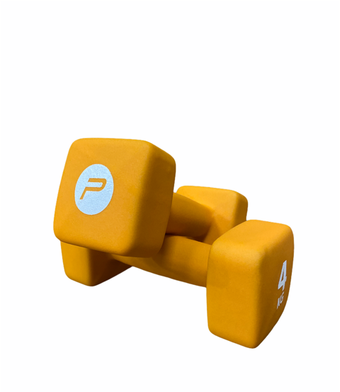 Pure 2Improve Manubri Neoprene 2x4kg P2I201420 Arancione