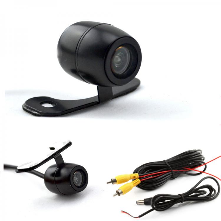 Kit Monitor Lcd A Scomparsa Tft 4.3 Video Auto Camper Con Telecamera Retromarcia