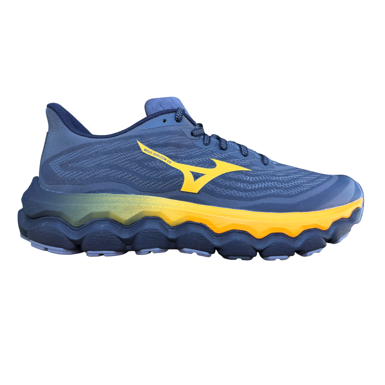 Mizuno Scarpa Running Uomo Wave Horizon 8 Granito-Blu J1GC252651