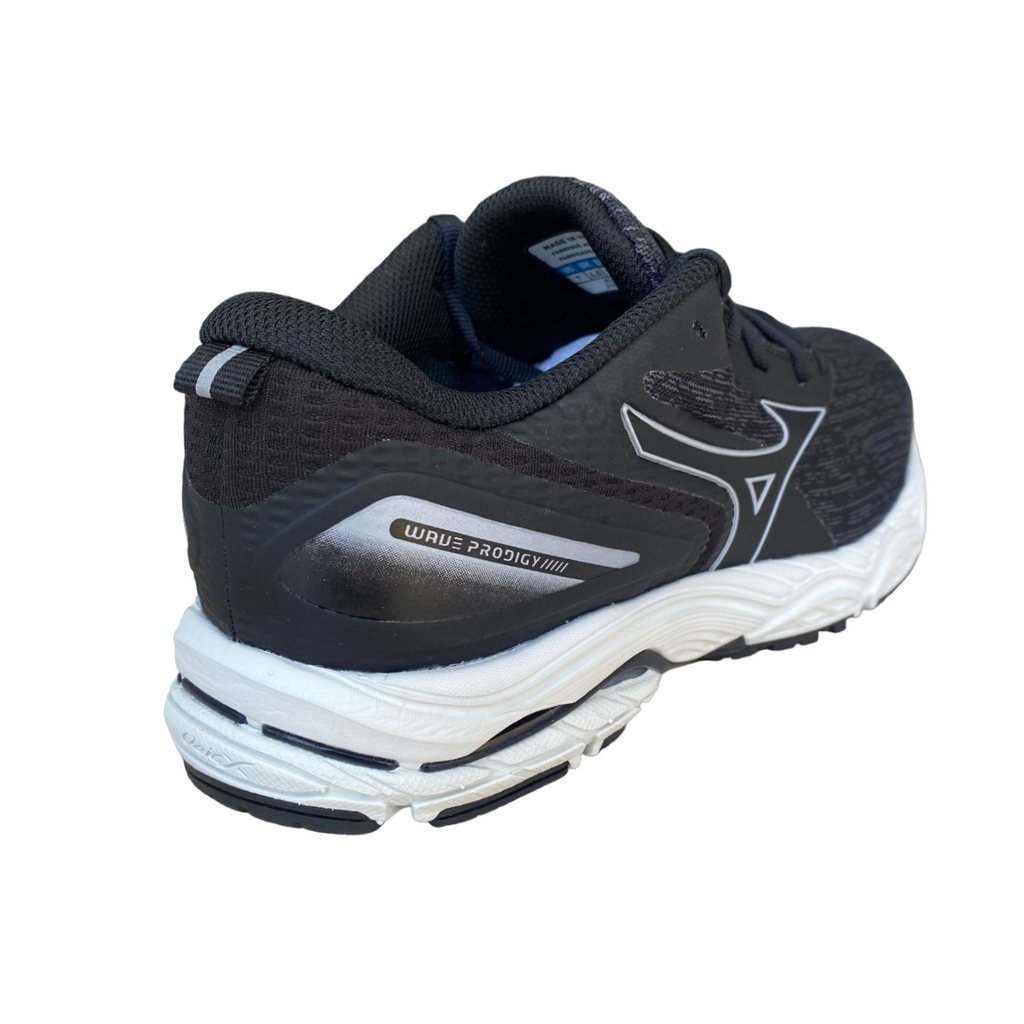 Mizuno Wave Prodigy 5 J1GD231022 Nero-Blu Perla – Scarpa Running Donna Ammortizzazione Medio-Morbida
