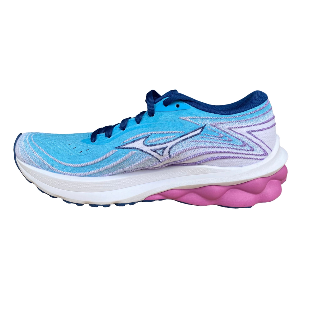 Mizuno Wave Skyrise 5 Scarpe Running Donna J1GD240923 Azzurro Blu Giacinto