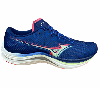 Mizuno Wave Rebellion Scarpe Running Racing Uomo Blu Princess - J1GC211783
