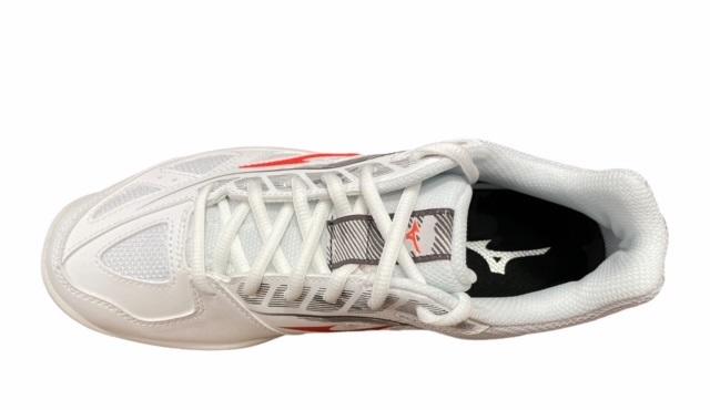 Mizuno Scarpa Tennis Break Shot 3 AC 61GA214062 Bianco Rosso Grigio