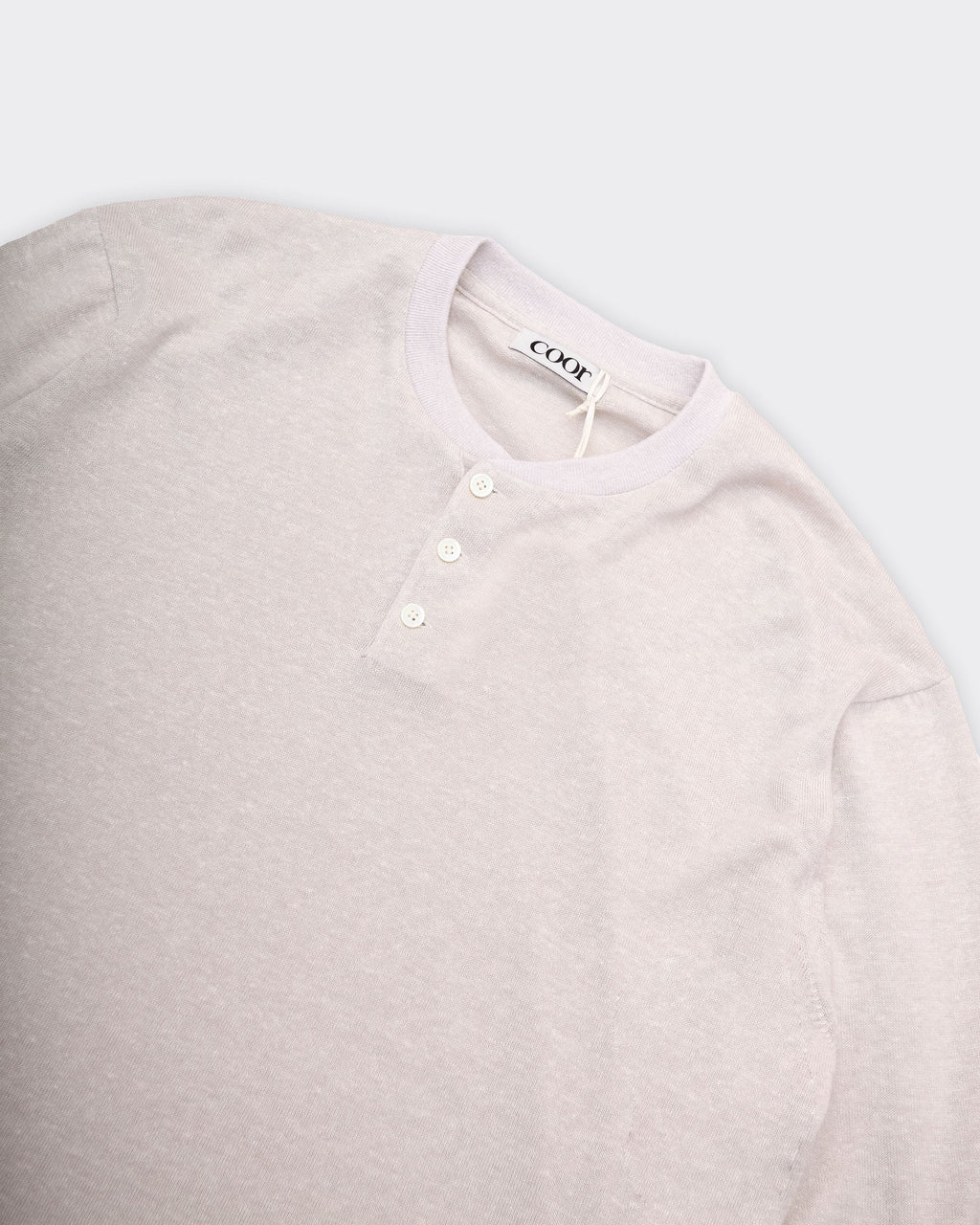 Longsleeve Linen And Wool Oatmeal