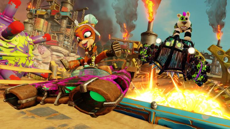 Crash Team Racing Nitro-Fueled Nintendo Switch Gioco Italiano Ctr Kart Nuovo