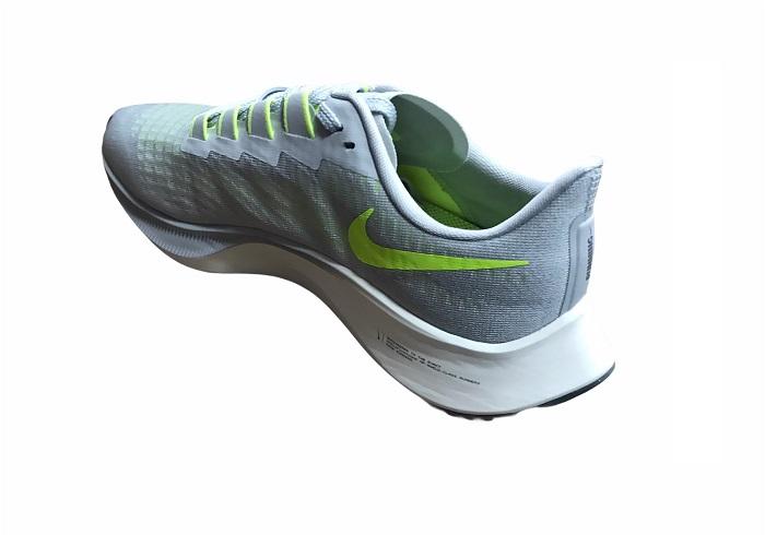 Nike Air Zoom Pegasus 37 scarpa da corsa BQ9646 003 grey fog-volt smoke grey sail