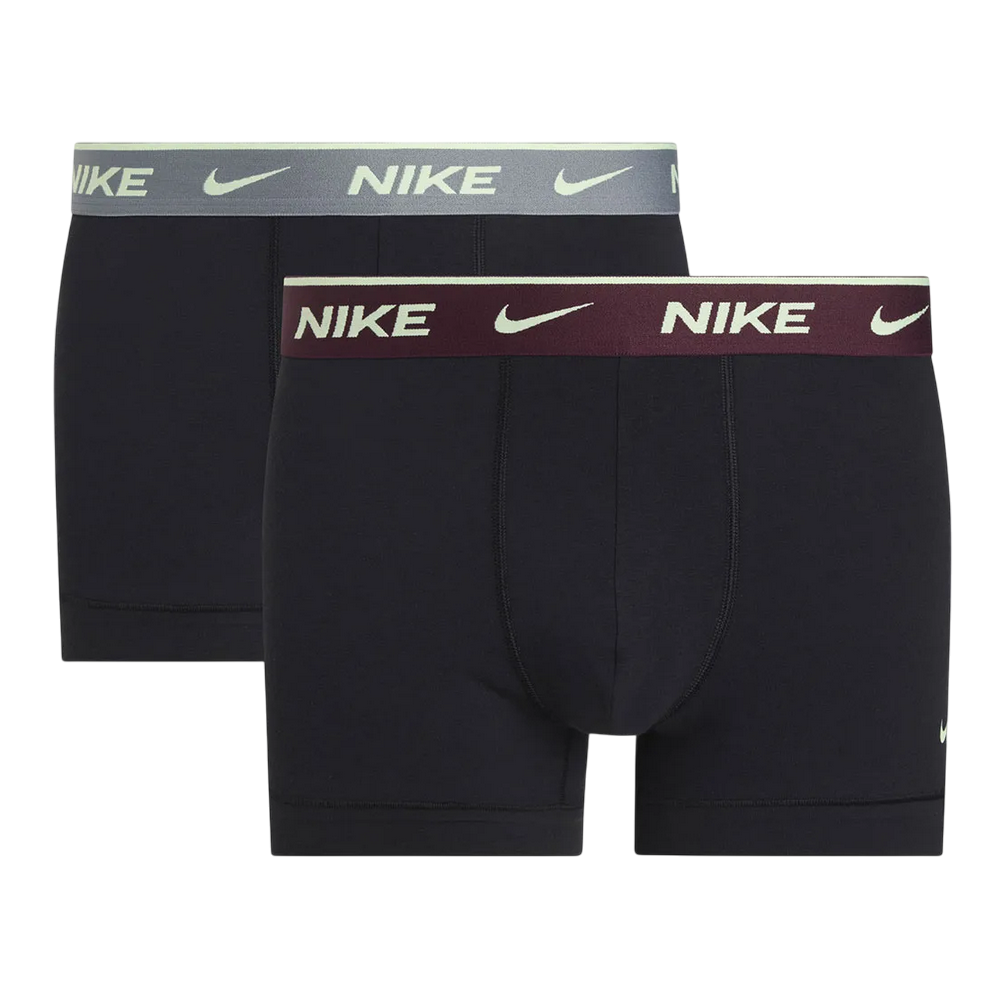 Nike Boxer Uomo Everyday Cotton Stretch Nero - Confezione 2 Paia