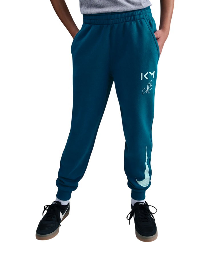 Nike Pantaloni Jogger Football Kylian Mbappé Club Fleece II1506-301 Grand Purple – Bambino Calcio, Comfort