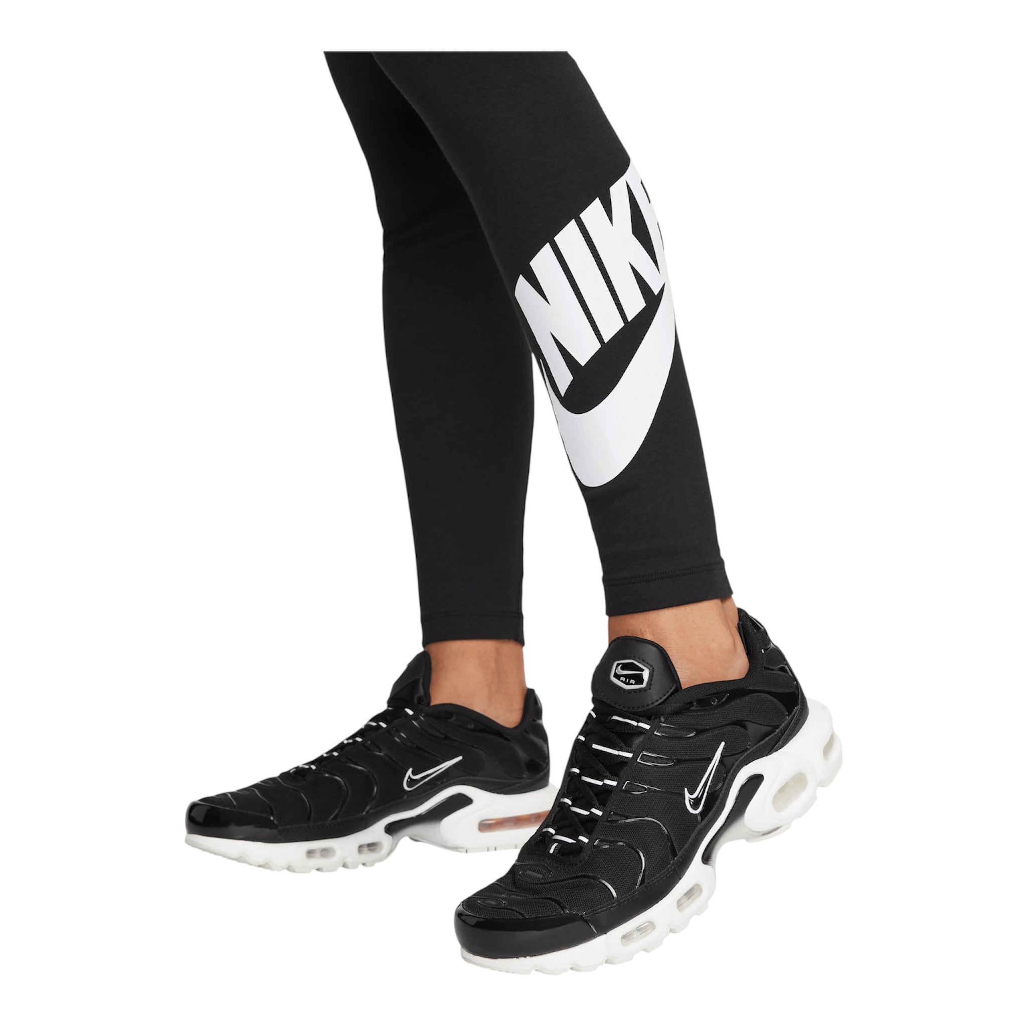Nike Leggings Sportswear Classics Vita Alta DV7791-010 Nero Donna