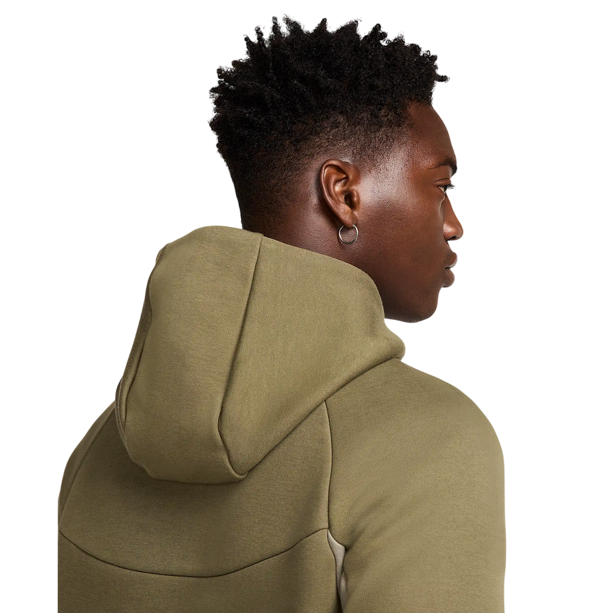 Nike Giacca Tech Fleece Windrunner Uomo HV0949-222 Verde Oliva