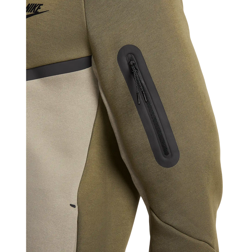 Nike Giacca Tech Fleece Windrunner Uomo HV0949-222 Verde Oliva