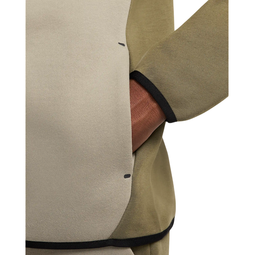 Nike Giacca Tech Fleece Windrunner Uomo HV0949-222 Verde Oliva