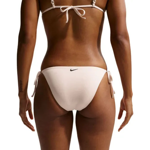 Nike Tie String Bikini Top Donna Bianco Summit White - NESSF245-108
