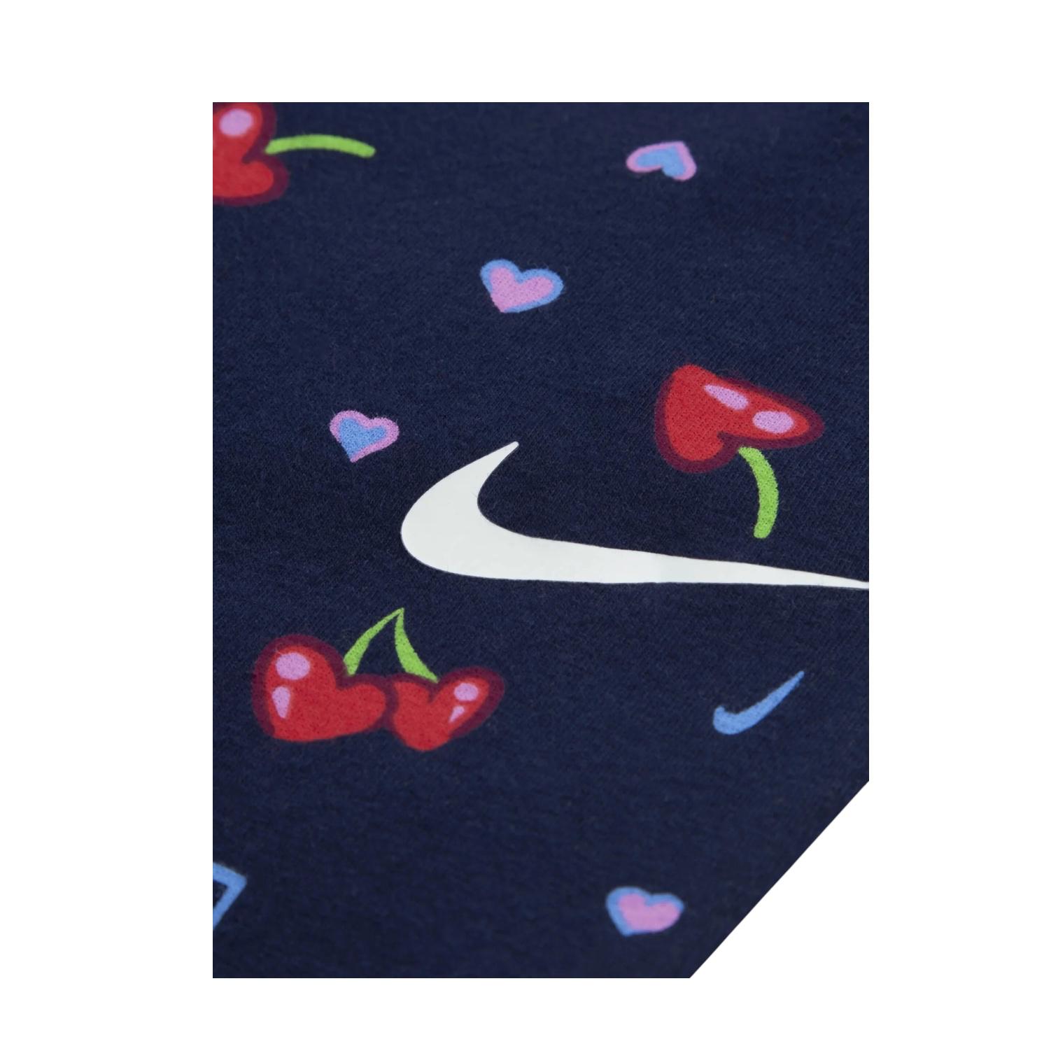 Nike Tuta Sportiva Bambina 36N667-U90 Viola Blu