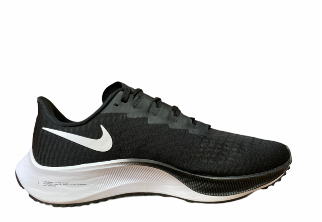 Scarpe Running Nike Air Zoom Pegasus 37 Uomo Nero Bianco - Icona Mondiale