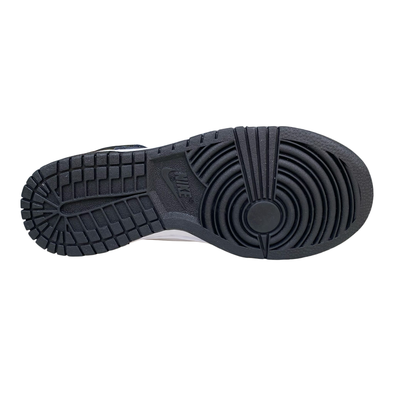 Nike scarpa sneakers da donna Dunk High DD1869-103 bianco-nero