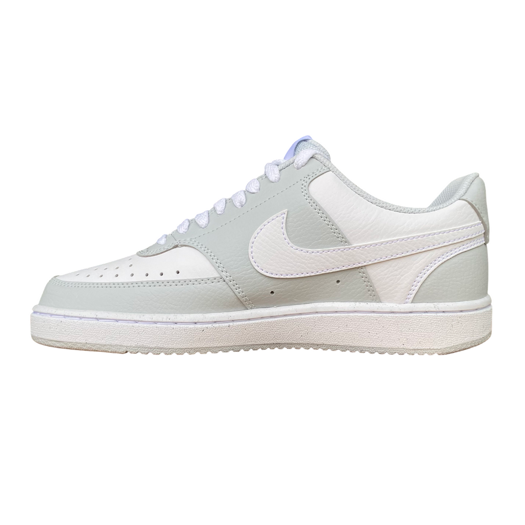 Nike scarpa sneakers da uomo Court Vision Lo HM9862 002 grigio platino-bianco
